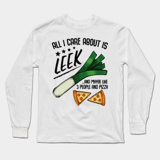 Leek Vegan Long Sleeve T-Shirt